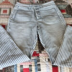 Striped Pilcro and Letterpress Jeans in size 30, Anthropologie